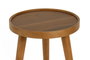 Hanah Home Polen 3 - Walnut Juego de Mesas Nido de 3 Piezas